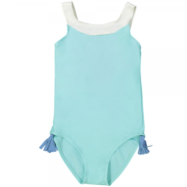 girls Frida one-piece swimsuit - turquoise | Pluunge