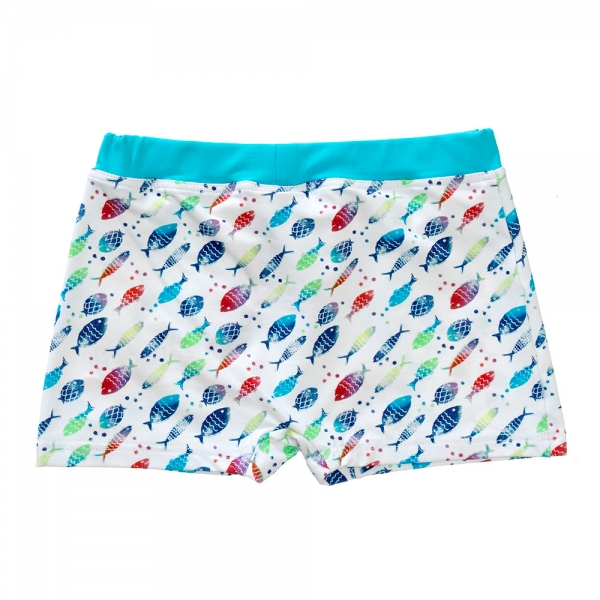 boys UPF50 boxer swimsuit
