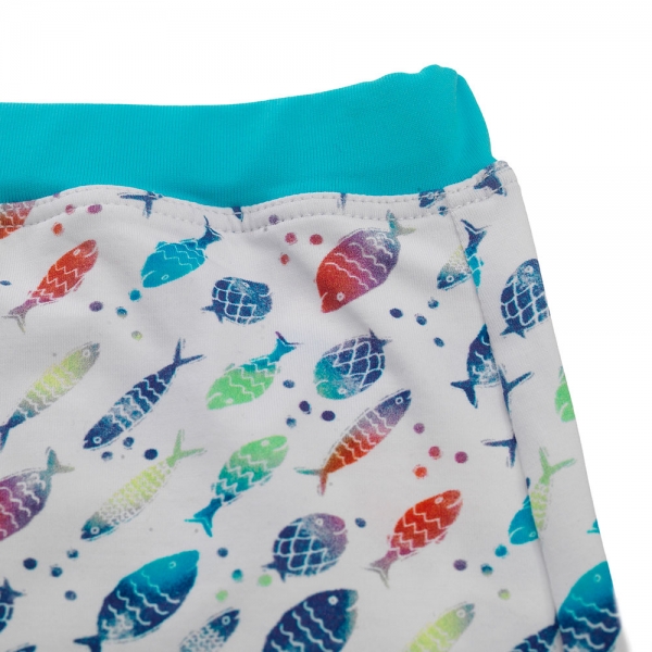boys UPF50 boxer swimsuit