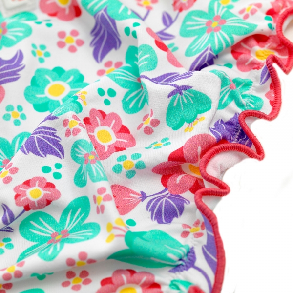 ruffle edged bikini bottoms