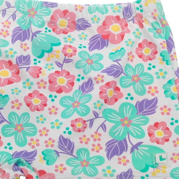 boys floral print boxer swimsuit