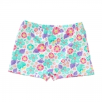 boys floral print boxer swimsuit
