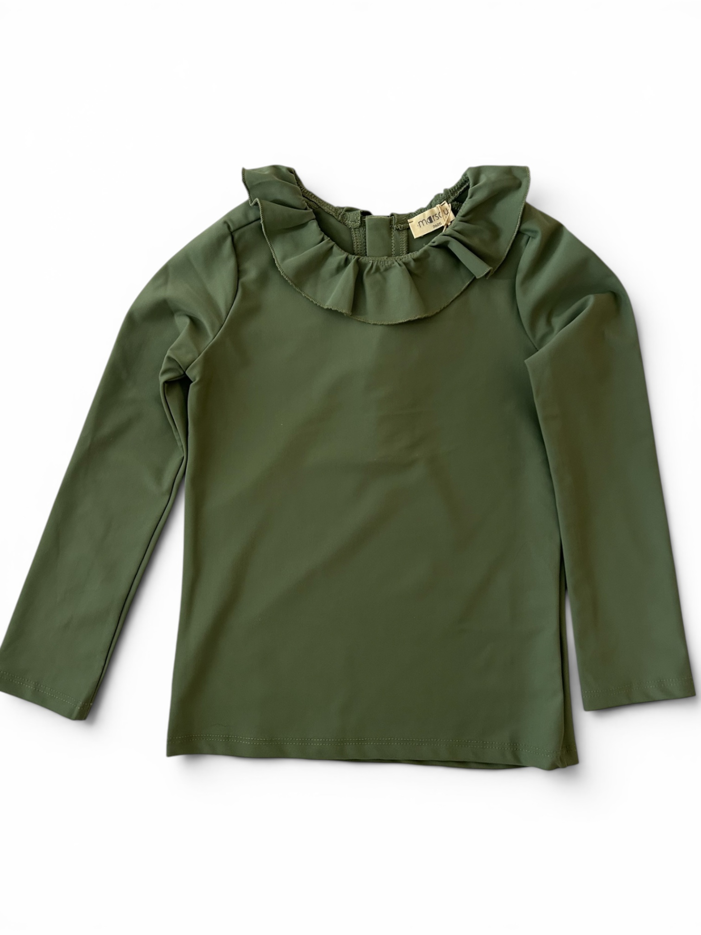 girls Marsou rashguard jade