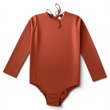 girls Marsou One piece swimsuit ochre